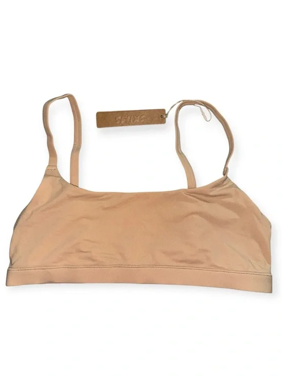 NWT SKIMS Fits Everybody Scoop Bralette Nude Clay Bra Size Small - Picture 8 of 11